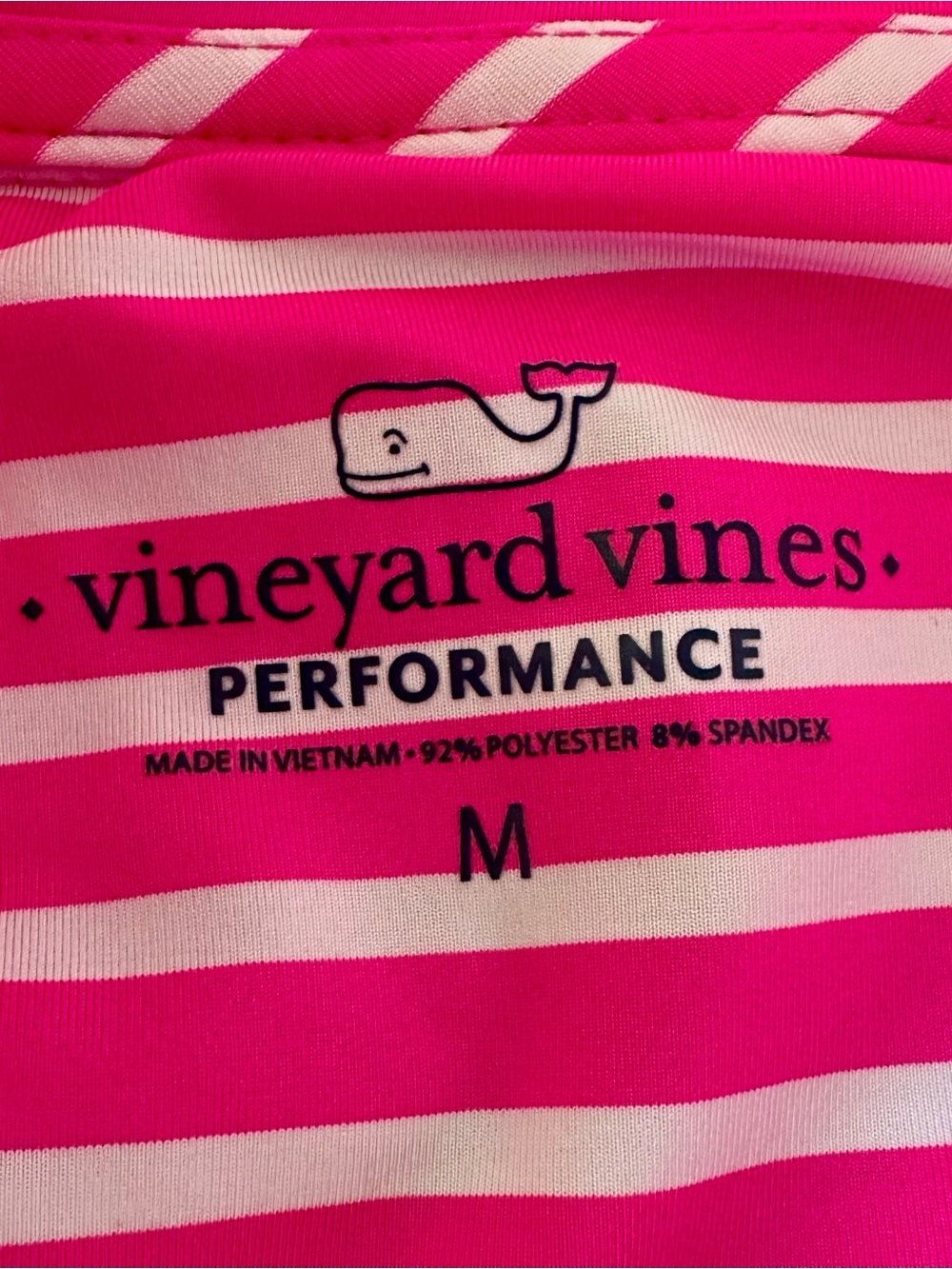 Vineyard Vinesrr Pink & White Striped Quarter-Zip Pullover - Picture 3 of 3